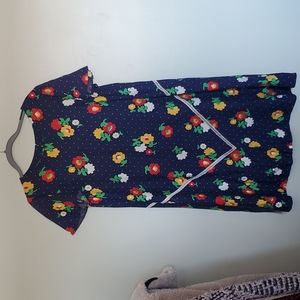 Vintage 1970's boho dress size medium